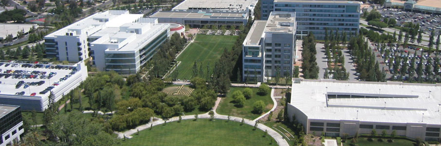 EA's headquarters in Redwood Shores, California