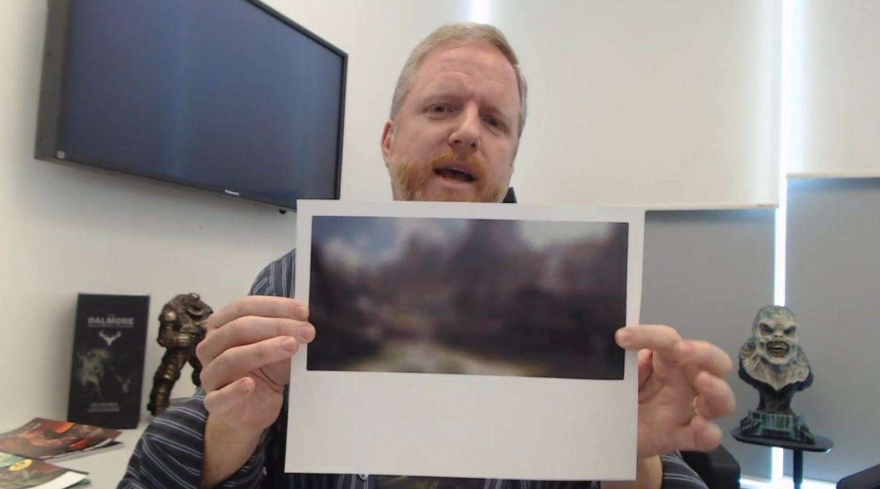 Frustratingly blurry concept art for the new Gears of War game