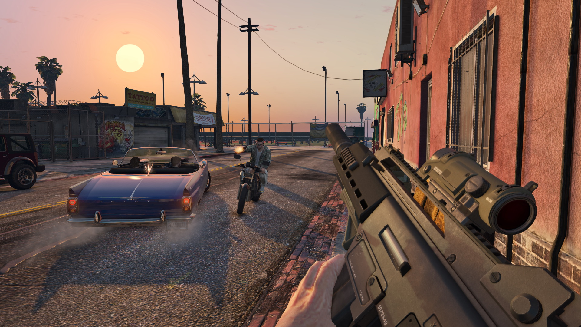 GTA 5 Xbox One/PS4/PC Has First-Person Mode - GameSpot