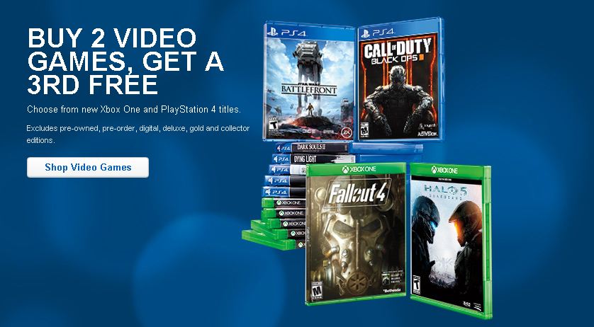 Forholdsvis Drastisk Walter Cunningham Buy Two Xbox One/PS4 Games, Get Third Free at Best Buy Right Now - GameSpot