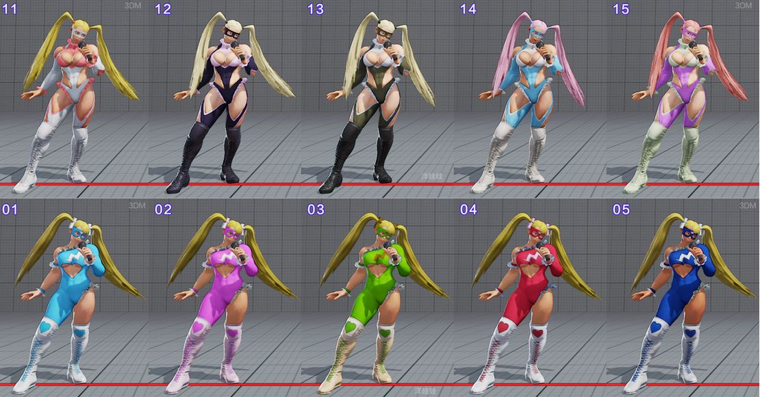 All Street Fighter 5 Character Costumes Revealed So Far.