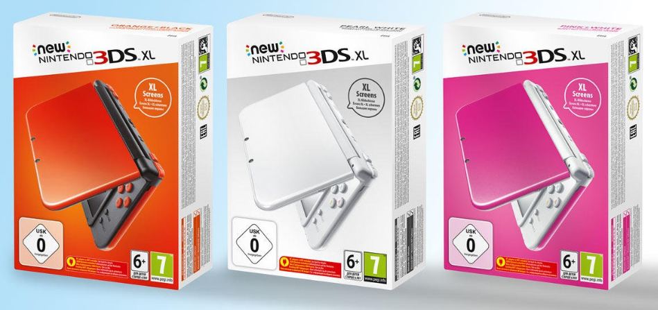 Three More New Nintendo 3ds Xl Colors Coming To Europe See Them Here Gamespot