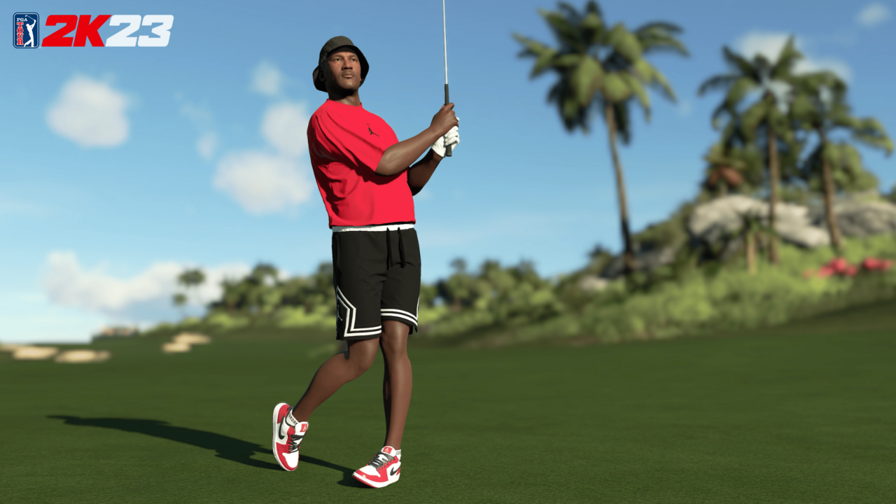 PGA Tour 2K23 preorders include a Michael Jordan playable character