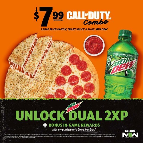 Get Double XP For Call Of Duty: Modern Warfare 2 By Eating Pizza And  Drinking Soda, Here's How - GameSpot