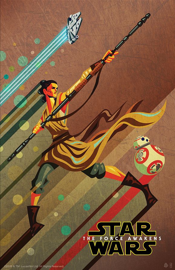 vochtigheid Bekwaam nederlaag Get This Gorgeous Star Wars 7 Poster for Free, Just Pay Shipping - GameSpot