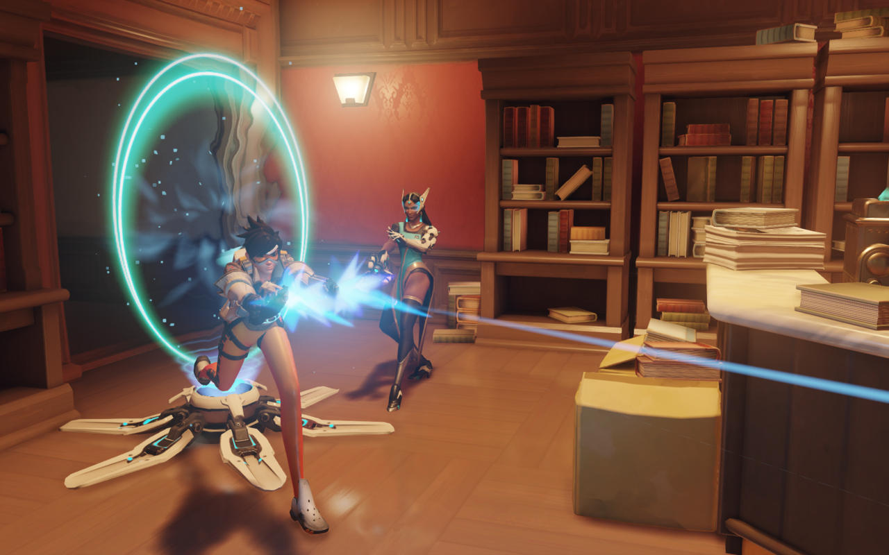 Remember to thank your Symmetra for sparing you that long walk on defense