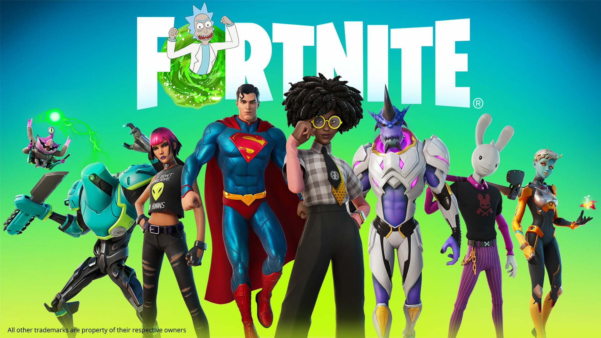 Fortnite Battle Pass For Chapter 2 Season 7 Features Superman, Rick & Morty&039s Rick