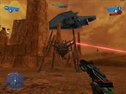 This game recreates the battles from the various Star Wars films from the original trilogy to the Clone Wars. No Episode III here.