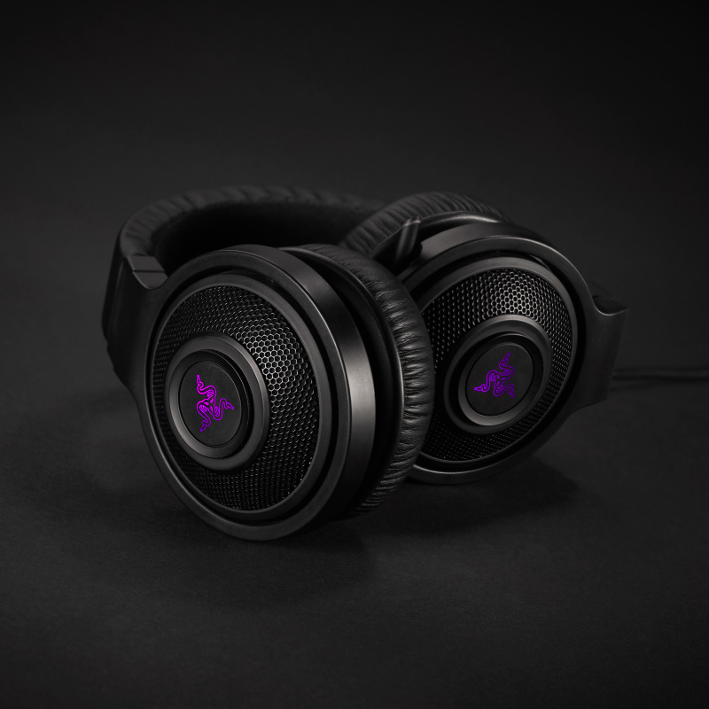 You can't see Kraken 7.1 Chroma's lighting when it's on your head, but it's the same price as the non-Chroma Kraken 7.1 headset, so that may not matter if you just want to impress onlookers.