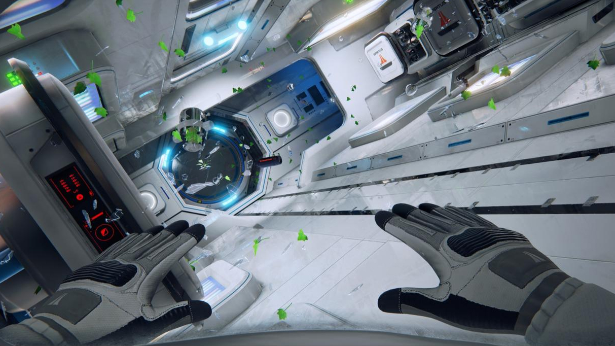 Playing Adr1ft in VR is an intense experience that may lead to adverse physical effects.