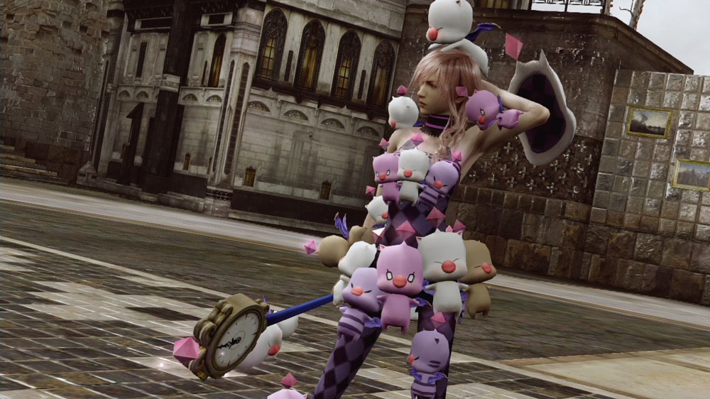 Dress FFXIII protagonist Lightning in a outfit made almost entirely of  moogles - GameSpot