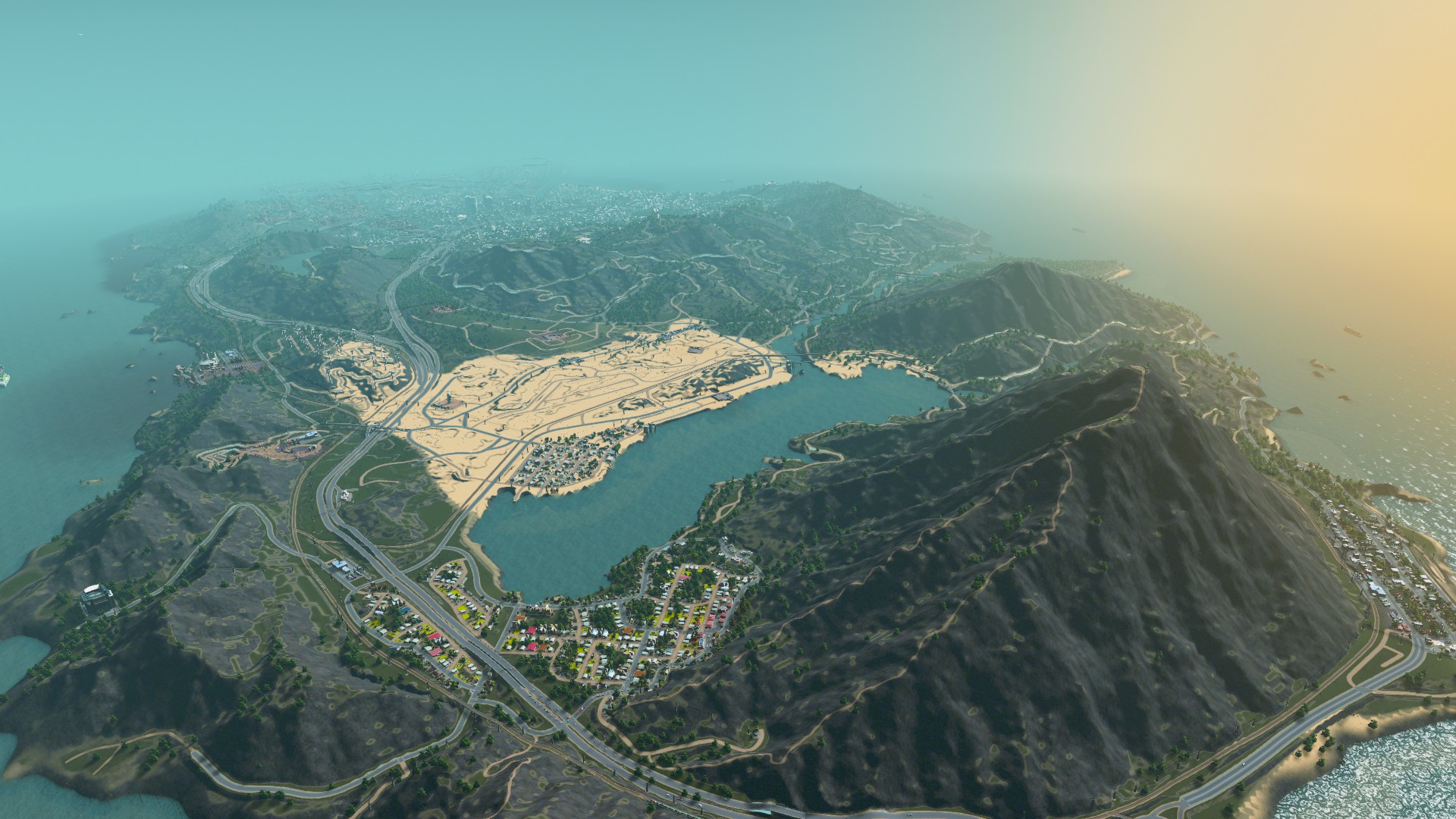 Fortrolig udluftning Specificitet GTA 5 Map Re-Created in Cities: Skylines - GameSpot