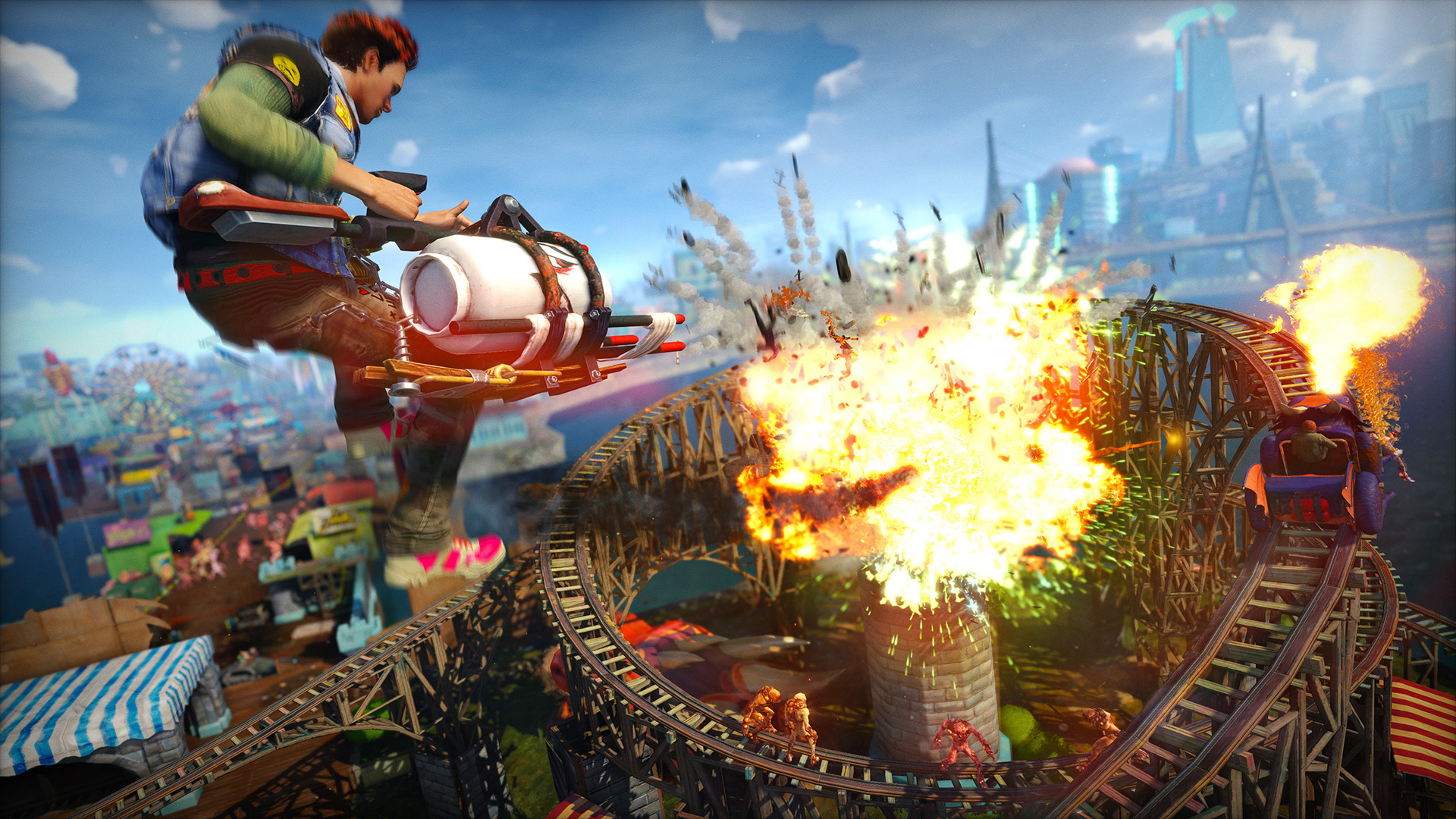 Sunset Overdrive Character Creation and Early Game