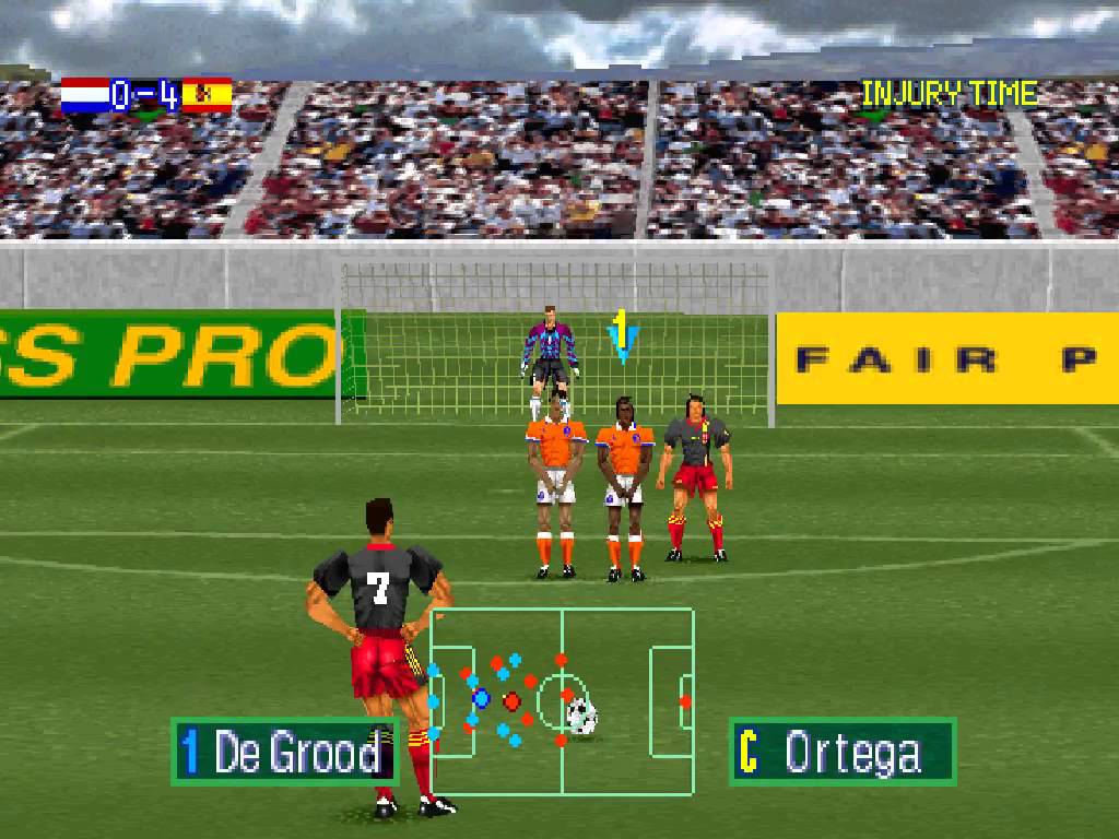ISS Pro (1999), PlayStation 1. 