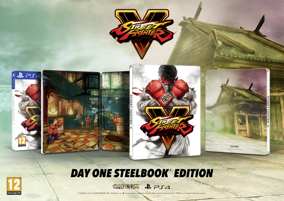 Street Fighter 5 Steelbook Edition Revealed - GameSpot