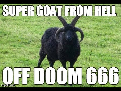 it's a ram not a goat i know, google has limited pictures!  