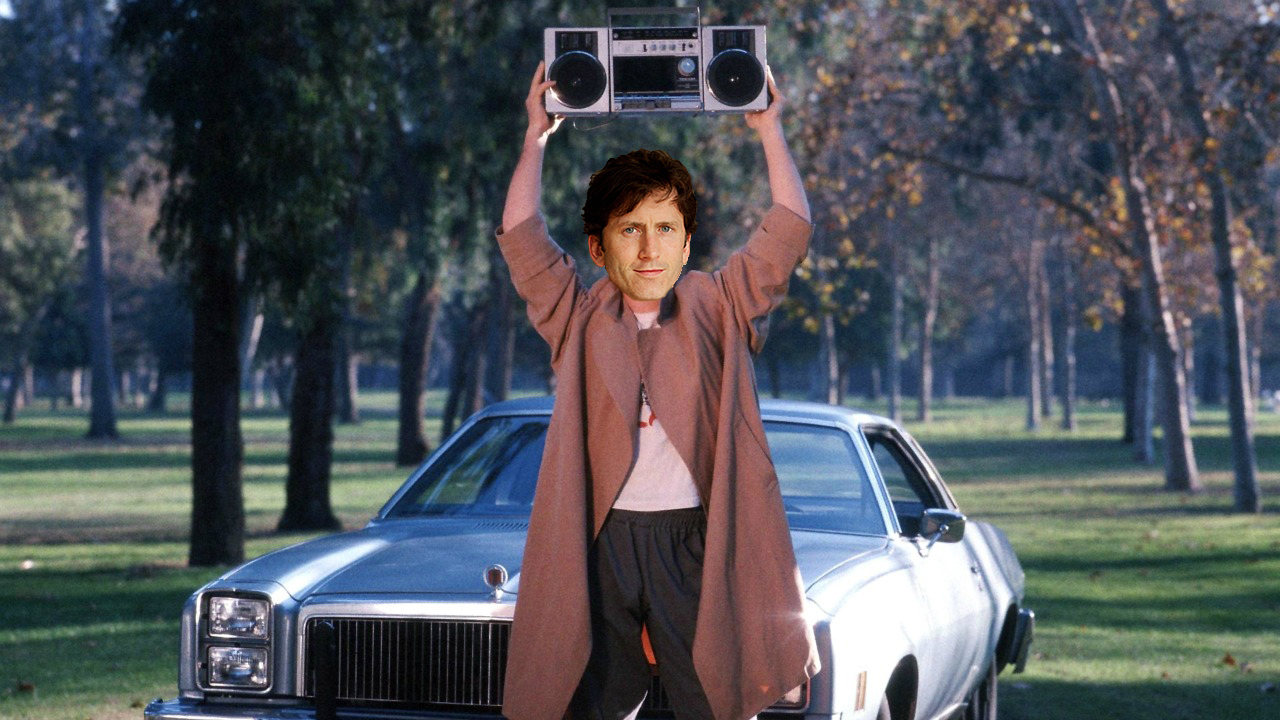 This is what we imagine would happen if Todd Howard heard the song.