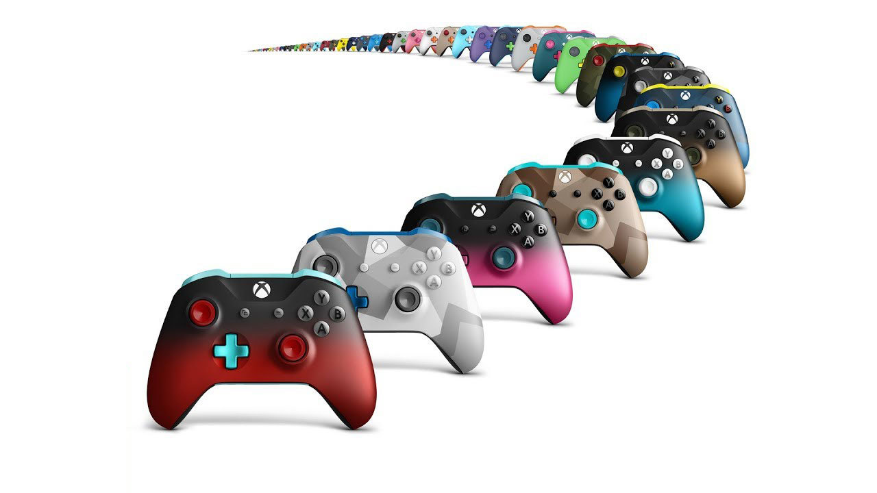 The Xbox One Design Lab lets you customize a controller by changing its color and adding rubber grips for an additional fee.