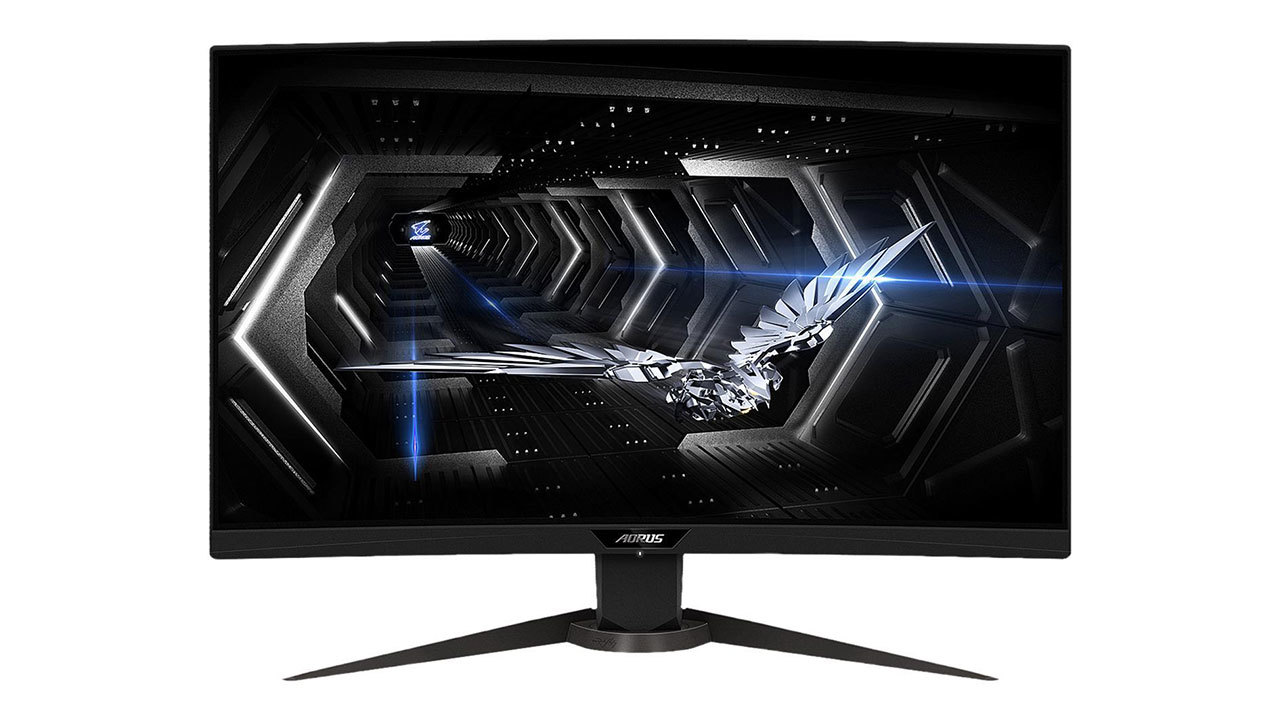 Gigabyte Aorus 27-inch HDR Curved, 165Hz, 1440p, G-Sync monitor - $400