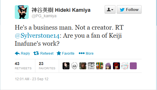 Kamiya is right, and you know it.