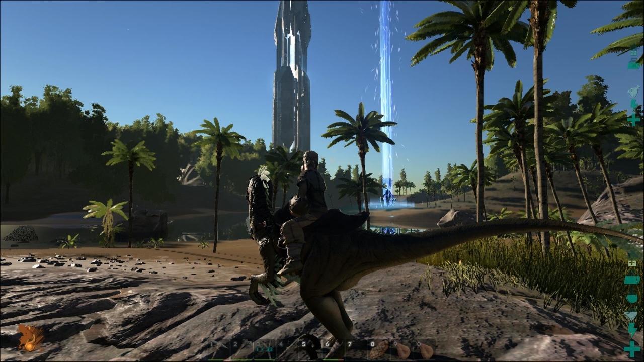 Why walk when you can ride a utahraptor?