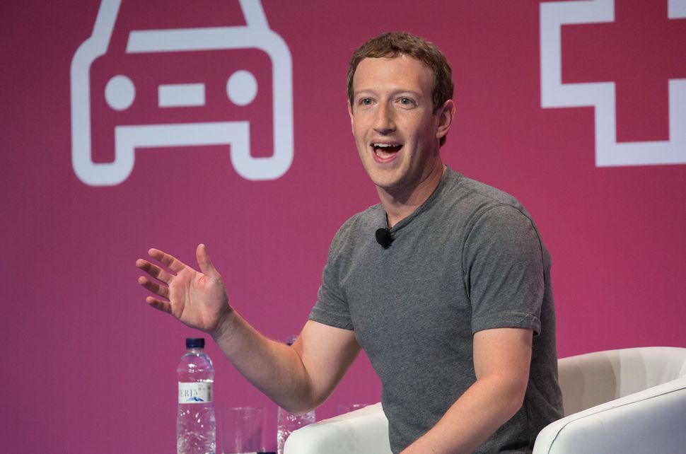 Facebook founder and CEO Mark Zuckerberg.