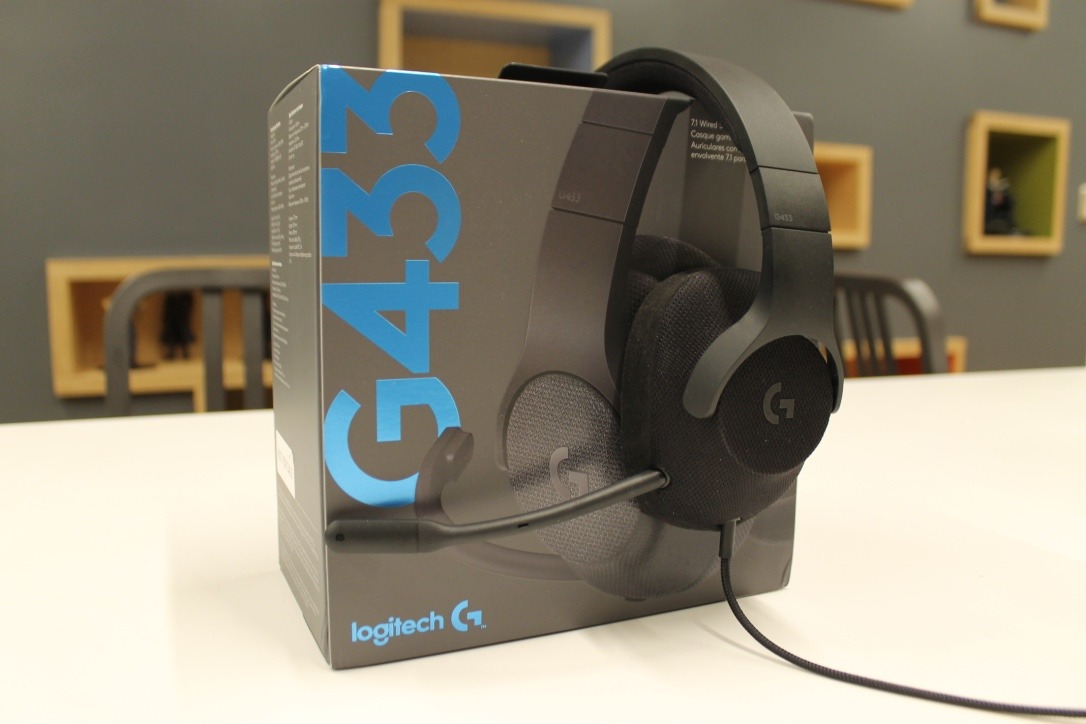 Logitech's latest headset, the G433.