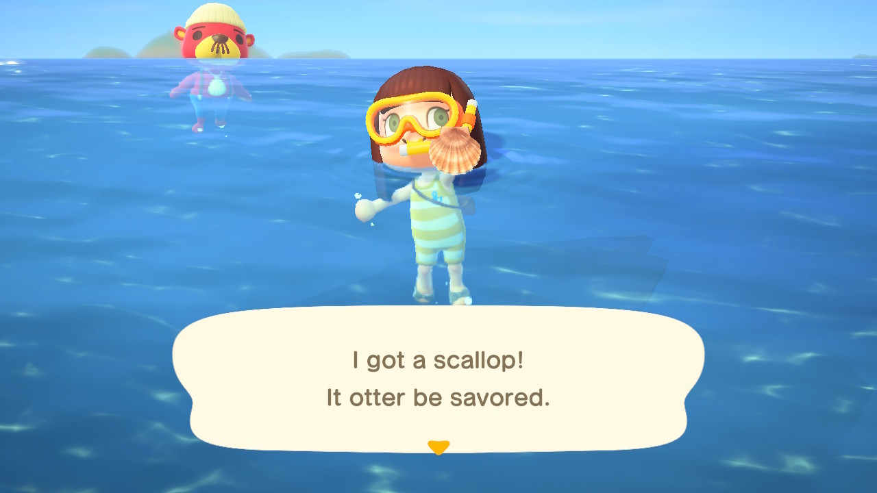 Pascal really loves scallops.