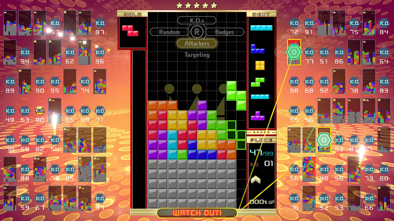 fad Natura Flyvningen Tetris 99 Update Lets You Squad Up With Friends - GameSpot