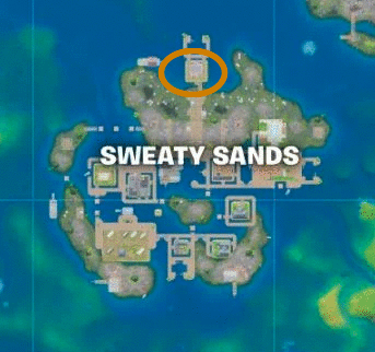 Sweaty Sands camera location