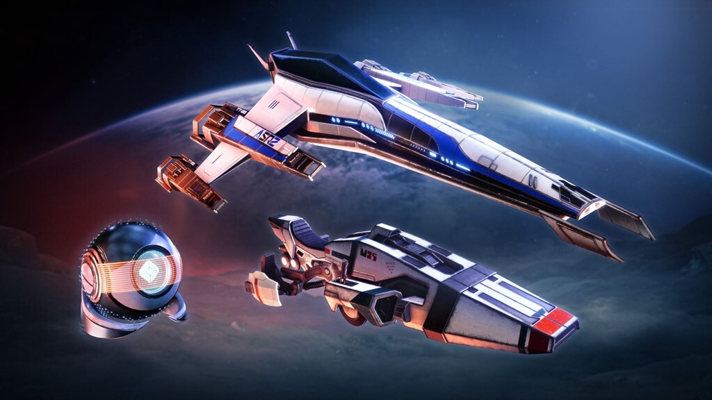 Destiny 2 ahora te permite jugar como el Comandante Shepard con cosméticos Mass Effect