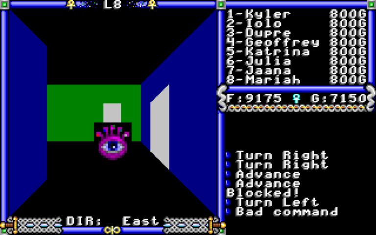 Ultima 4 - pc-dos - dungeon