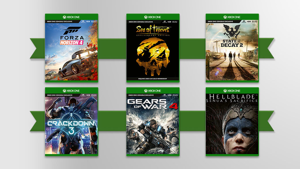 Xbox One X Enhanced titles (playable in 4K ultra HD) will be on sale, too.