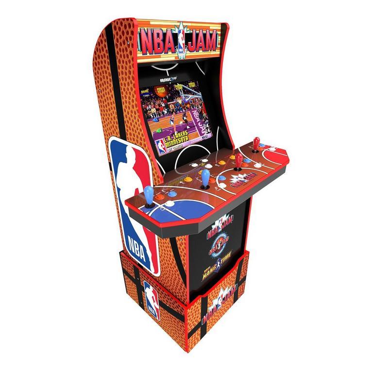 NBA Jam Wi-fi-Enabled Arcade Cabinet with Riser and Stool