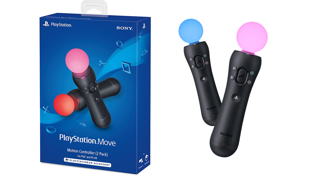 PlayStation VR Move motion controllers