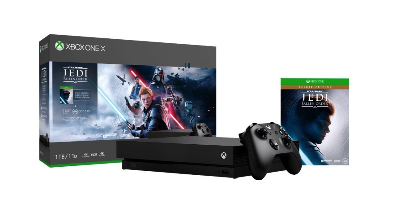 Xbox One X with Star Wars Jedi: Fallen Order -- $349
