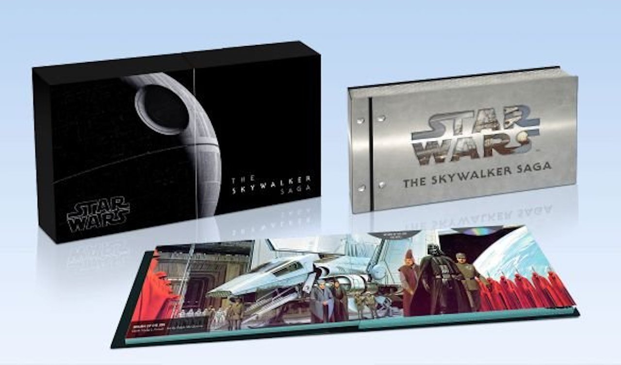 The Skywalker Saga box set comes with all nine mainline Star Wars movies.