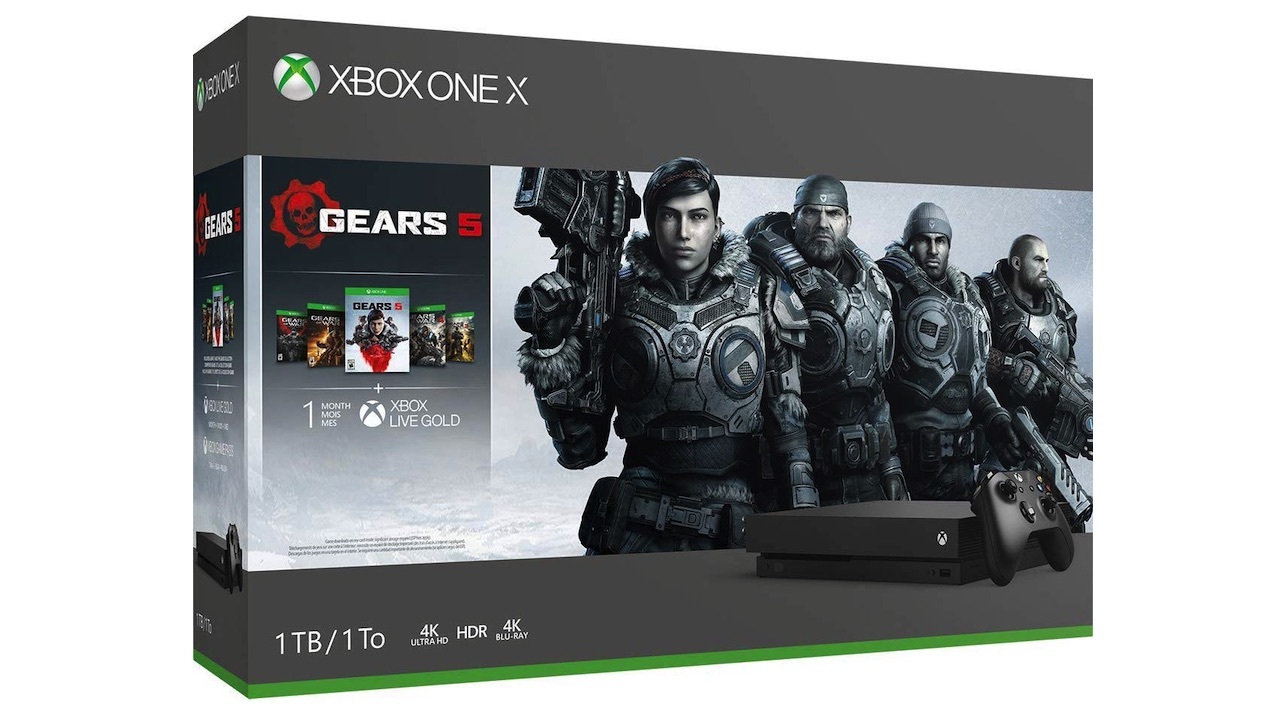 Xbox One X with Gears 5