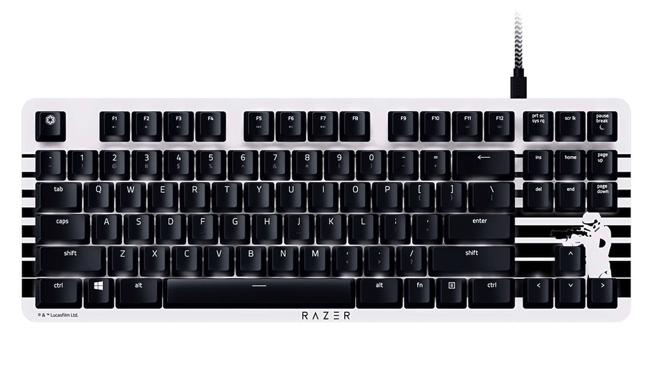 Razer BlackWidow Lite Stormtrooper Limited Edition keyboard