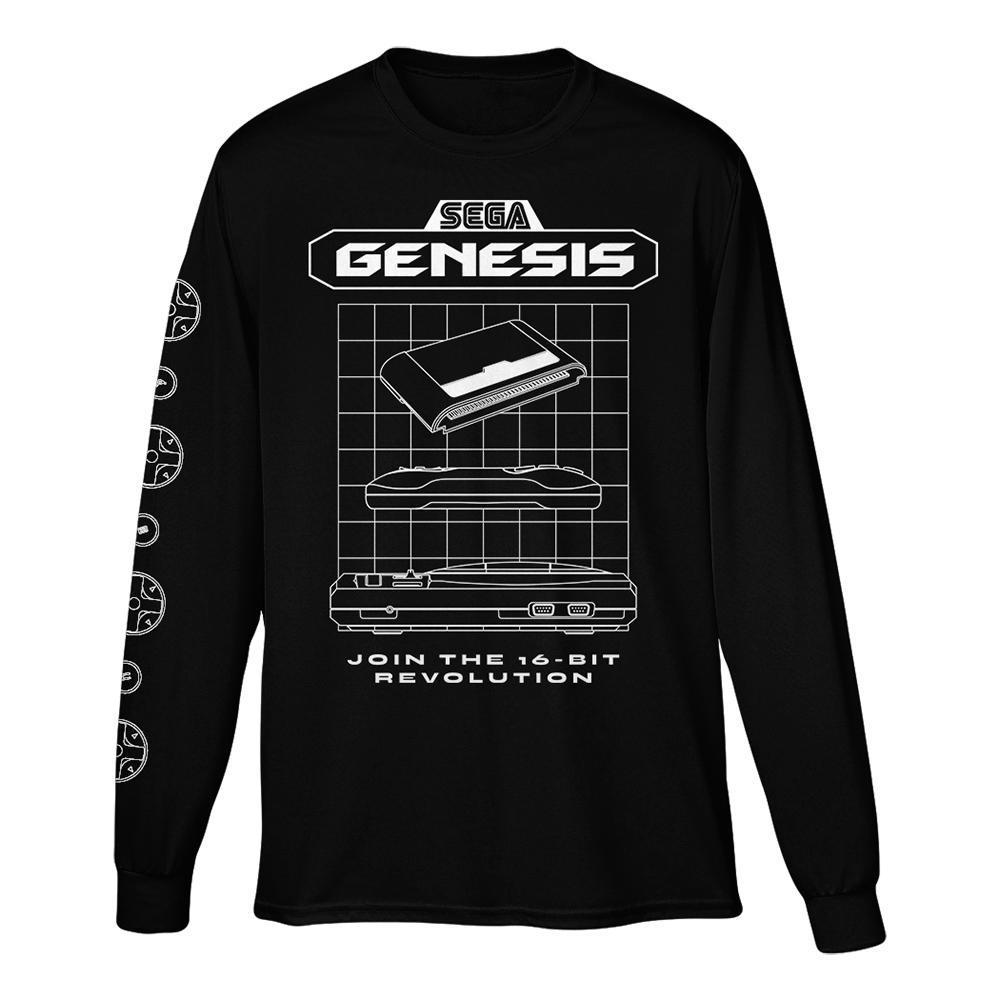 Sega Genesis Long Sleeve T-shirt