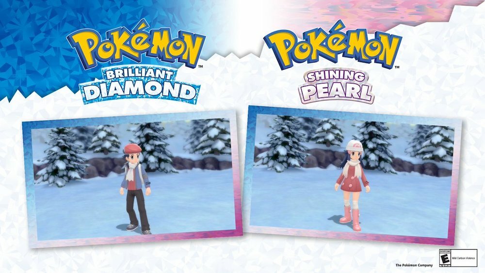 Pokémon Brilliant Diamond and Shining Pearl Pre-Order Gifts 