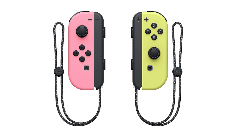 Nintendo Switch Pastel Pink/Yellow Joy-Con