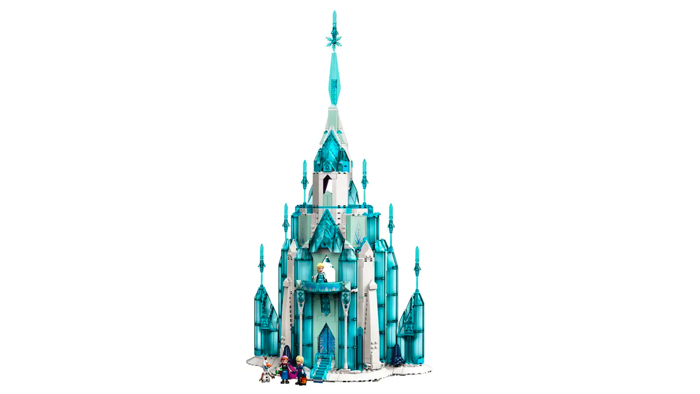 Frozen Ice Castle wird mit einem kostenlosen Set geliefert