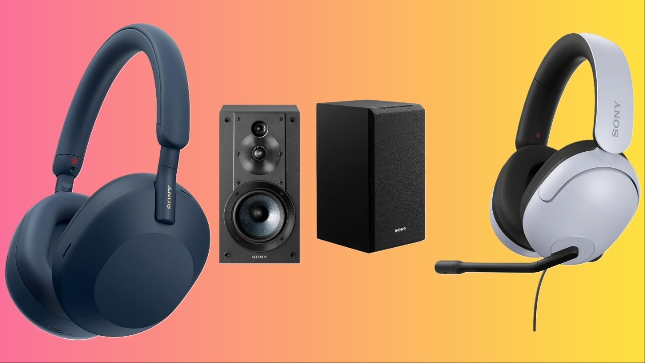 Sony audio gear sale at Amazon
