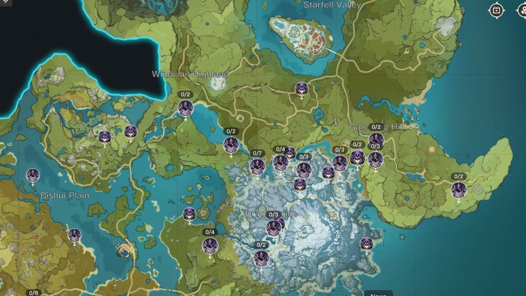 Fatui locations. Check Teyvat Interactive Map for even more.
