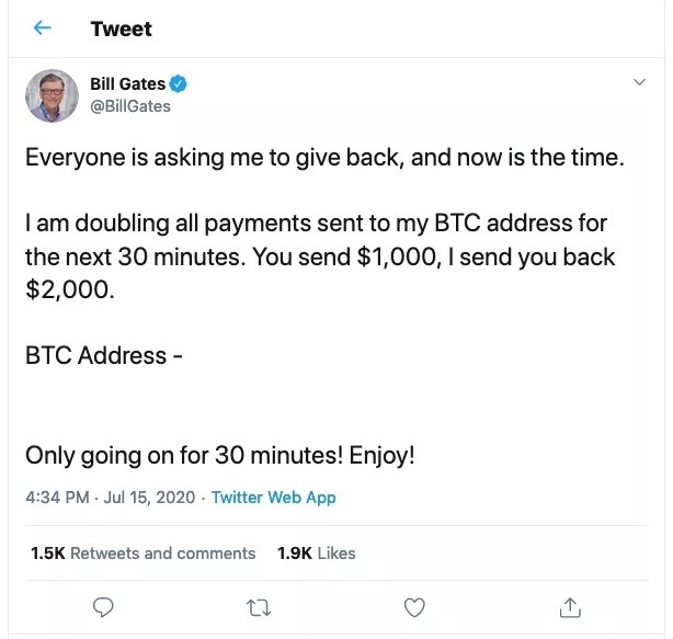 crypto scam give wallet address