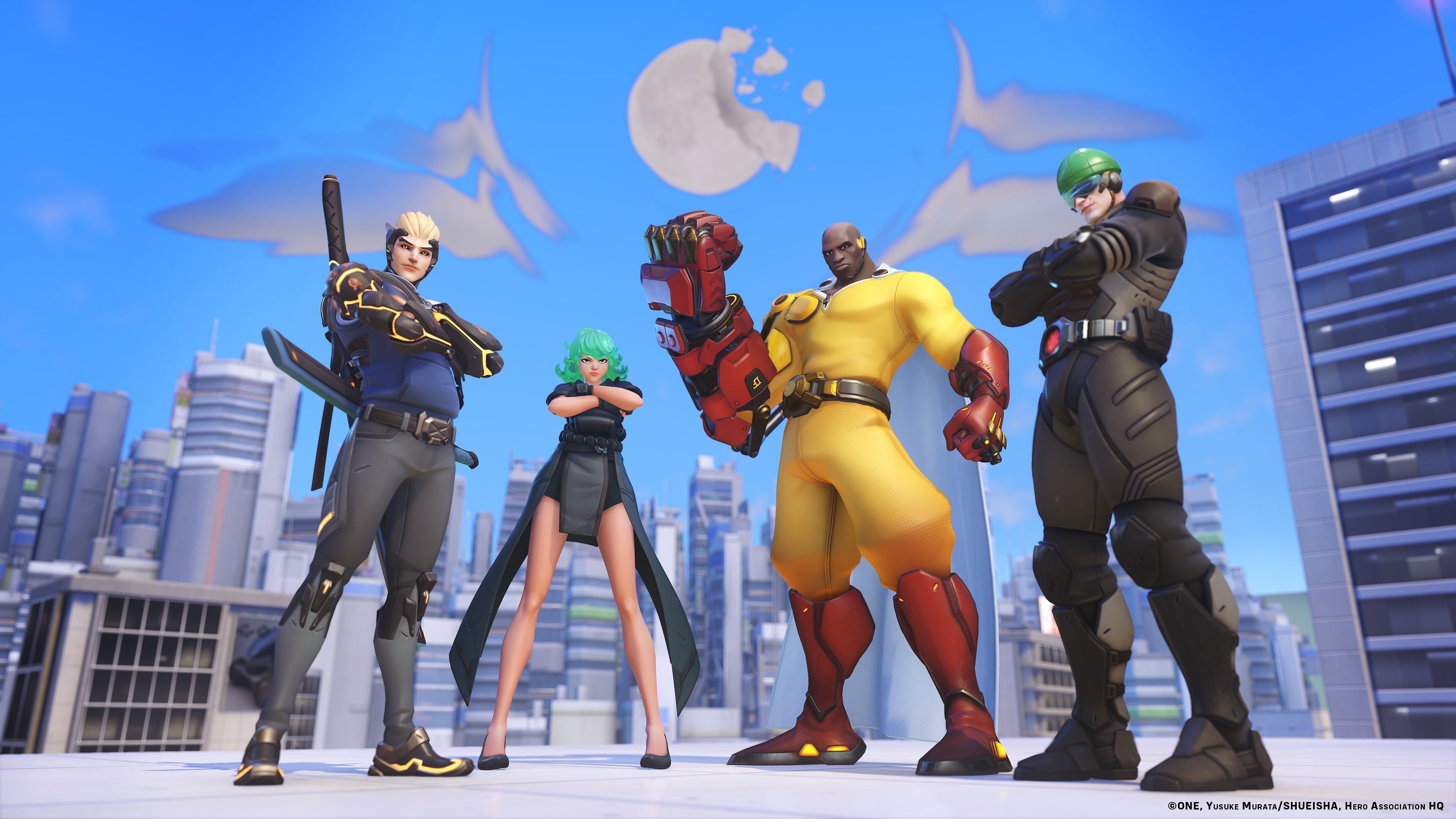 Overwatch 2 One Punch Man Crossover - All Cosmetics, Challenges