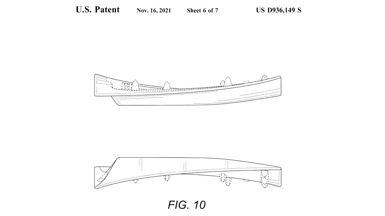 Part of the patent for 