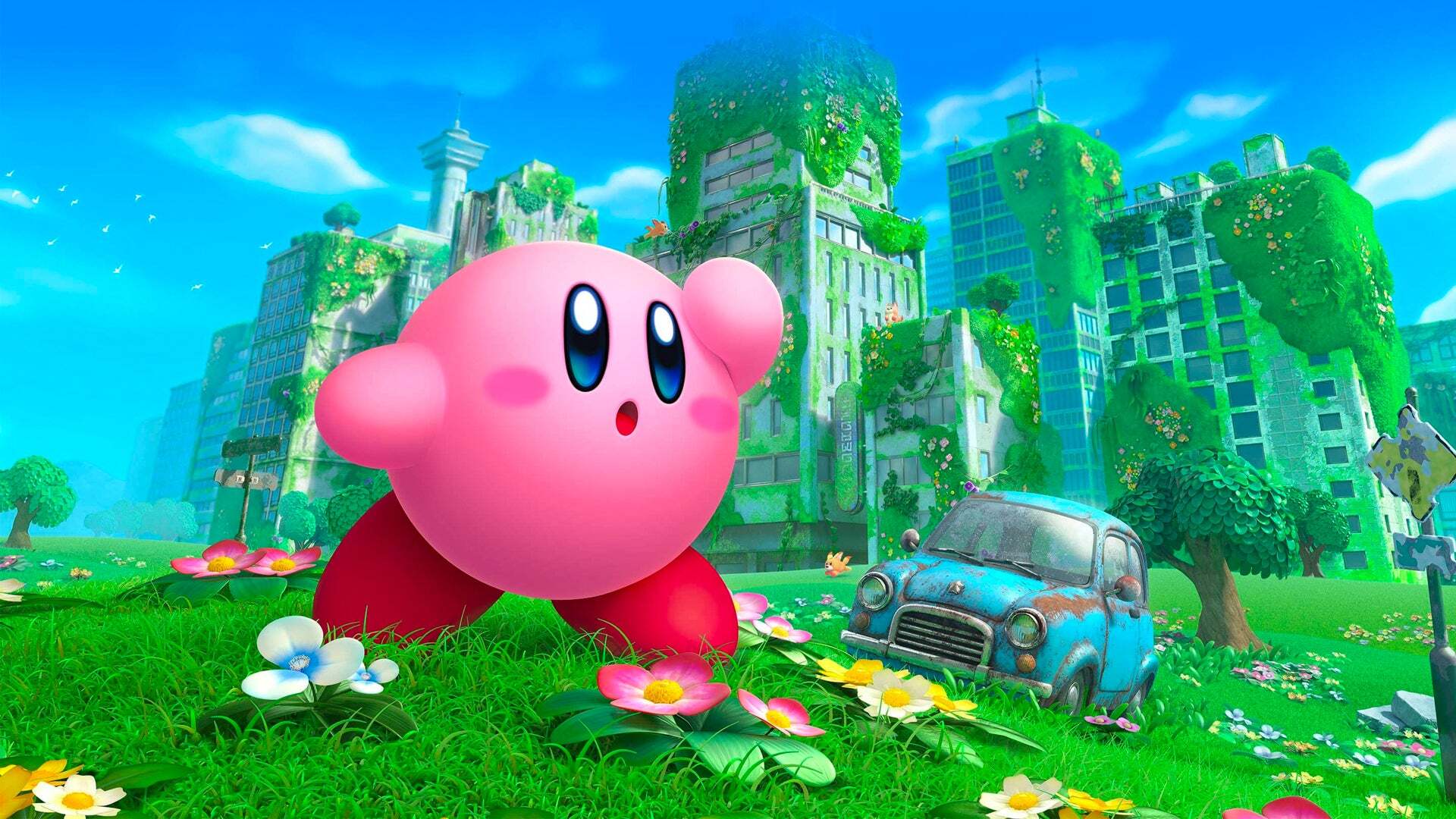Kirby: Forgotten Land's Mouthful Mode has fans very excited - Polygon