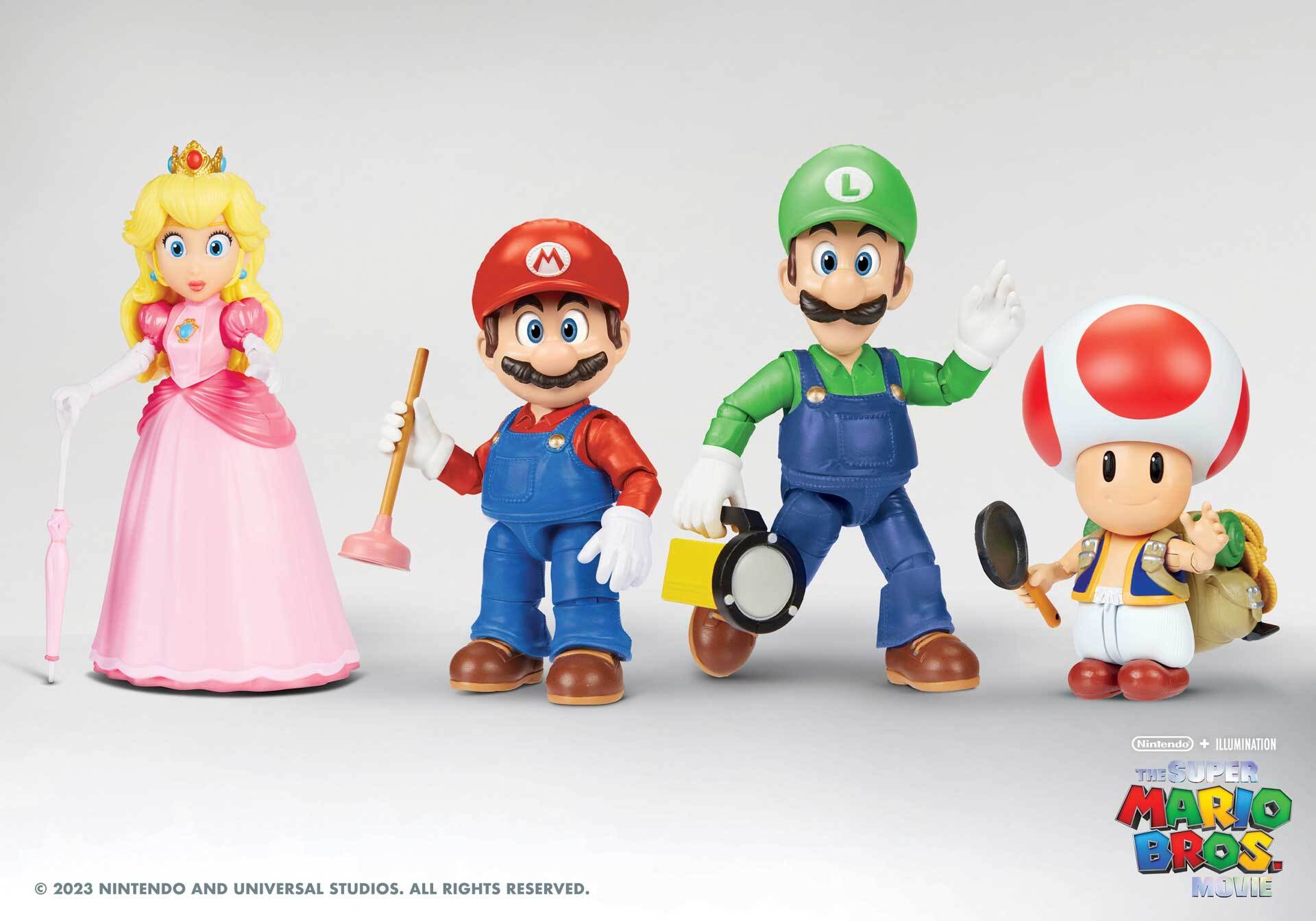 Super Mario Bros. Movie Toyline Revealed GameSpot